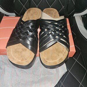 Easy Spirit SE Meadow(black) Sandal